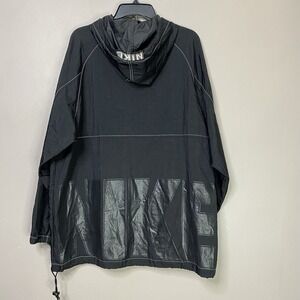 Vintage Nike Jacket Men Sz M Hooded‎ Windbreaker Big Logo Oversized Baggy Y2K